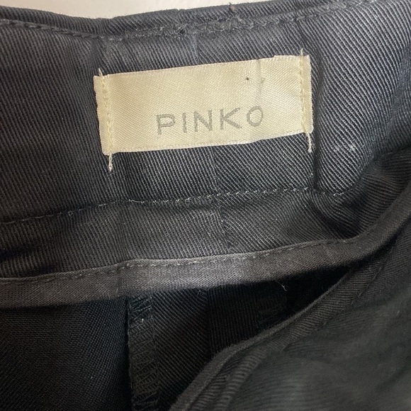 PINKO wide leg black trouser Size 10 - Picture 8 of 16